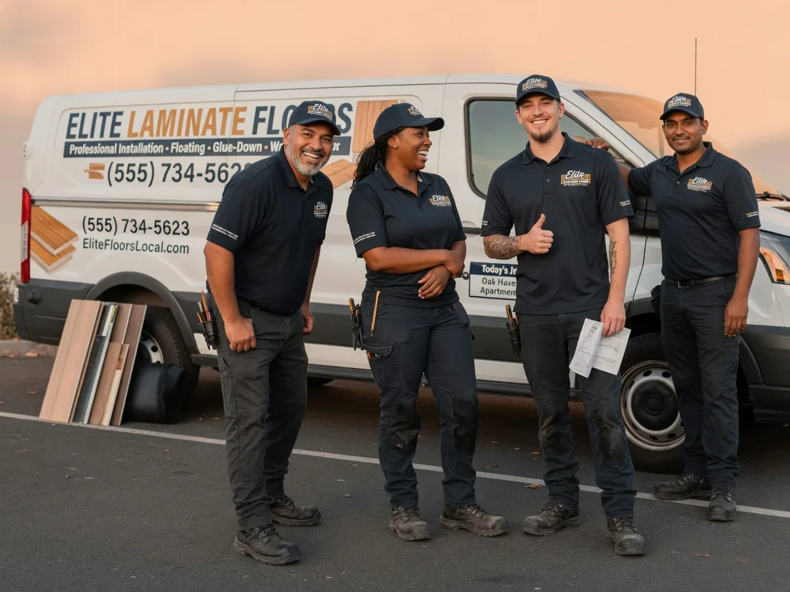 Laminate flooring installation company in Hyde, PA